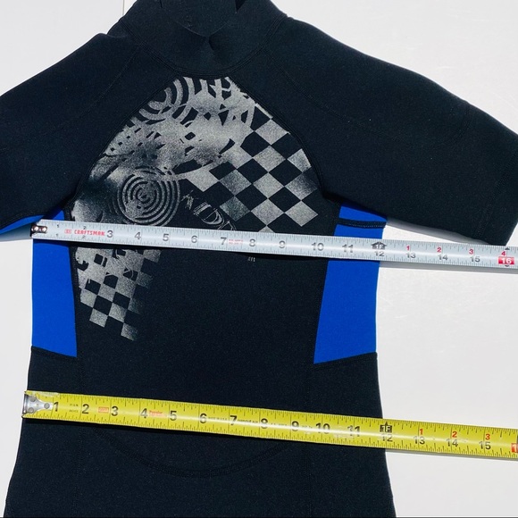 ⭐️HP⭐️ NEW KIDDER SHORTY UNISEX WAKEBOARD NEOPRENE WETSUIT Back Zip YOUTH Sz8 JR - Picture 6 of 9